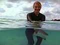 Blue August: January Jones,  Fighting To Save Sharks