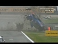 DTM Adria Raceway 2010 - Crash Alexandre Prémat
