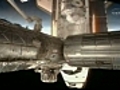 Endeavour docks at International Space Station