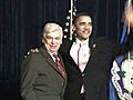 Obama attends Dodd fundraiser in Connecticut