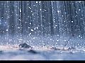 The sound of rain w/o music