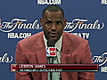 Postgame: Lebron James and Dwyane Wade