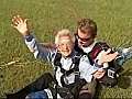 Florida woman sky dives for her 90th birthday