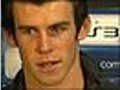 Bale excited by Maicon battle