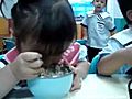 Kid Falls Asleep While Eating