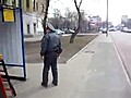 Drunk Russian Cop