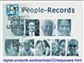 People Records - Full Unlimited People Searches