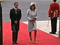 Royal wedding: Kate Middleton’s mother and brother arrive at Westminster Abbey