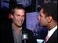 Raw: Tom Brady On CBS Scene & His Foot Injury