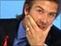 Beckham bashful on beauty secrets