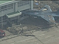 Air force base hit by tsunami