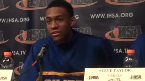 Boys basketball   Simeon’s Jabari Parker talks about the team&#039;s explosive first quarter