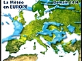 La météo en Europe aujourd’hui