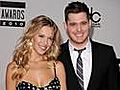 Michael Buble Shows Off His Fiancee