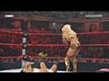 WWE : Monday night RAW : Diva’s Championship match : Maryse vs Gail Kim (22/02/2010).