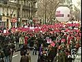 [Paris : manifestation pour défendre la condition et le droit des femmes]