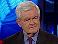 Newt Gingrich on his 2012 Run,  Part 1