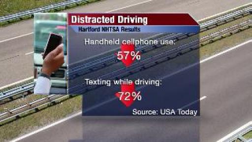 FoxCT: Distrated Driving Down In Capital City 7/11