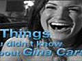 5 Things You Didn’t Know About - Gina Carano