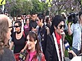 Los seguidores de Michael Jackson lo recuerdan un año después de su muerte