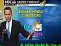 Easter Bunny Makes Rare Appearance. Jeff With Your Easter Forecast In 30 Secs.