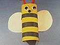 How to Make a Toilet Paper Tube Bee