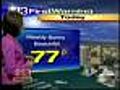 Meteorologist Bernadette Woods Has Your Forecast