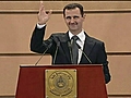 Syrian president makes speech