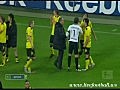 Nuri Sahin disst Podolski   Köln 1:2 Dortmund (15.10.2010)