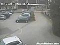 Security Gate Attacks Car