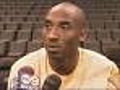 Kobe Caught Off Guard By Thunder’s Defense