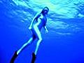 Watch Tanya Streeter free-diving