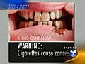 Graphic warnings to appear on cigarette packages