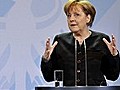 Merkel fordert ein Ende der Gewalt von Gaddafi