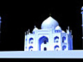 India - Taj Mahal Stock Footage