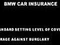 Getting your BWM car insurance