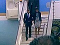 Obamas arrive in Ireland