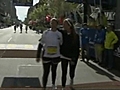 Web Extra: Tom Brady Cheers On Sisters At Finish