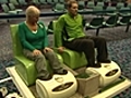 Amazing Race - Ken and Tina’s Toe-riffic Massage