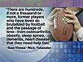 Lester Munson On Congressional Hearings About NFL Retirees