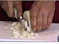 Vegetable Preparation - Dice an Onion