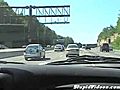 Cop Forces Vehicle To The Slow Lane