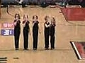 The Cactus Cuties sing The National Anthem Old Video