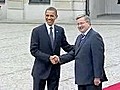 Obama zu Besuch in Polen