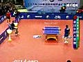 Weird ping pong matc