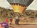 Hot Air Ballooning over Eagle Valley,  California
