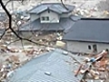 Terrifying flight from tsunami