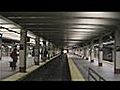 MTA S train arrives at Grand Central Station-42nd Street NYC