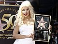 Aguilera Honored With Hollywood Star