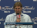 Postgame: Dirk Nowitzki